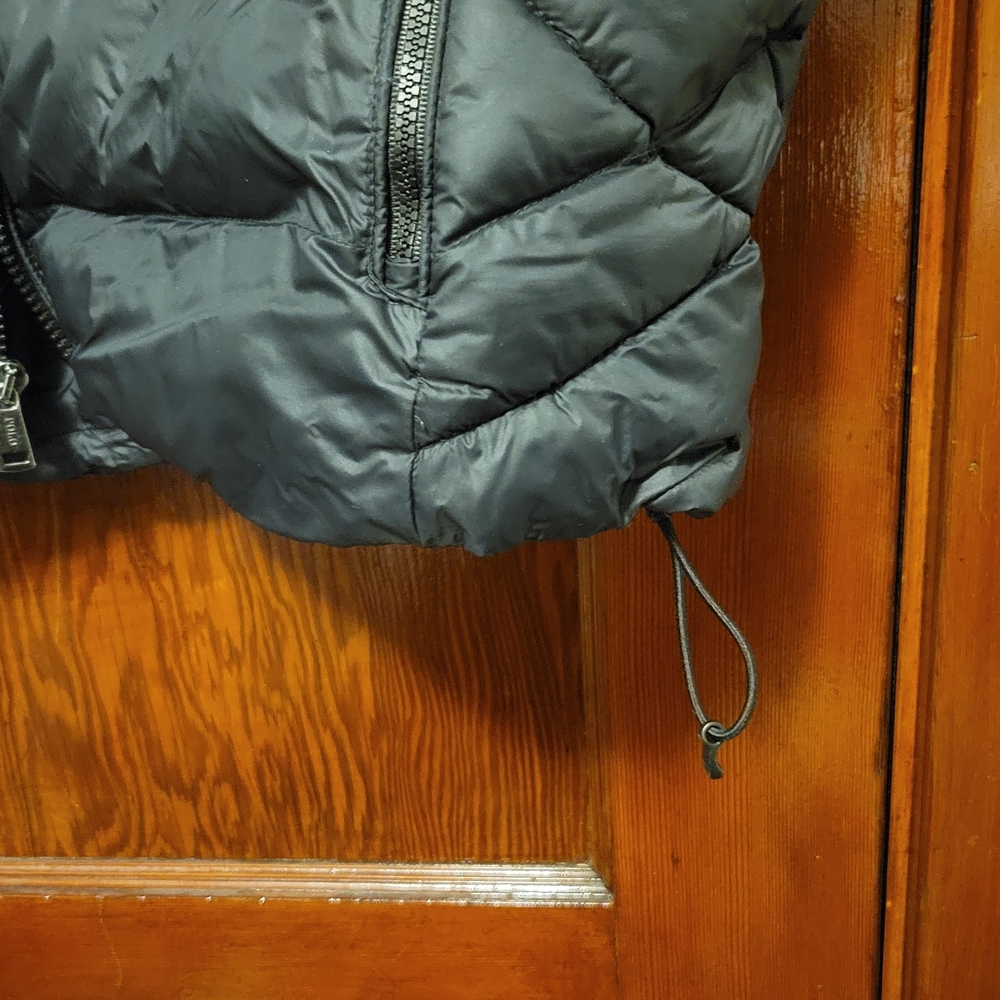 Ralph Lauren Black Puffer Vest with Blue and Yellow Accents - Picture 7 of 11